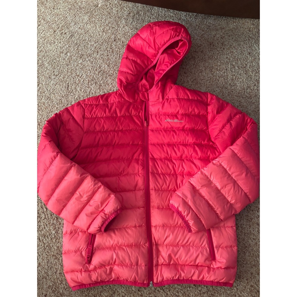 Eddie Bauer Kids Lightweight Hooded Packable Down / Puffer Jacket